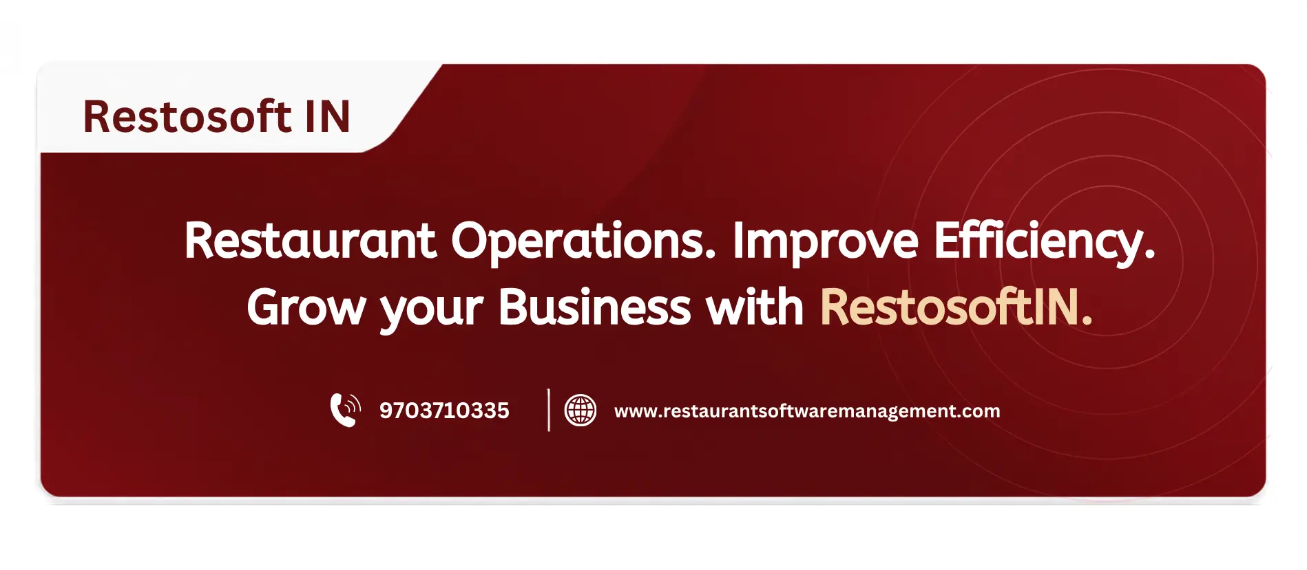 Contact best Restaurant management software